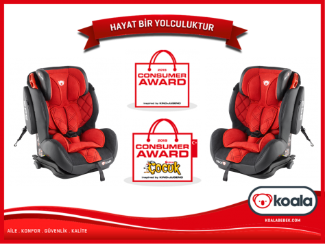 Koala Inofix has been selected as the most favourite child safety seat in Turkey…