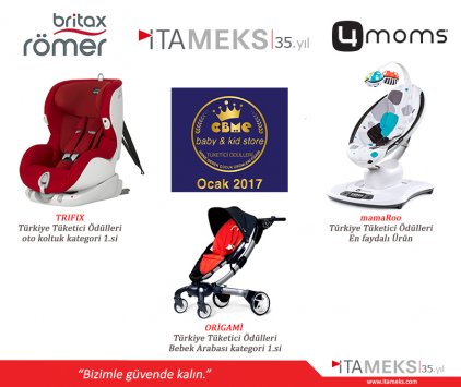 As it does every year, this year's Consumer Awards have gone to İtameks brands